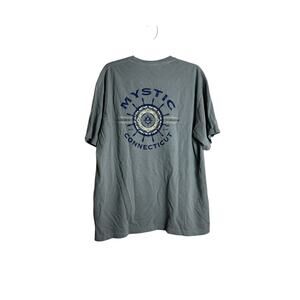 Comfort Colors XL Mystic CT T-shirt Tee Top Gray Connecticut New NWOT